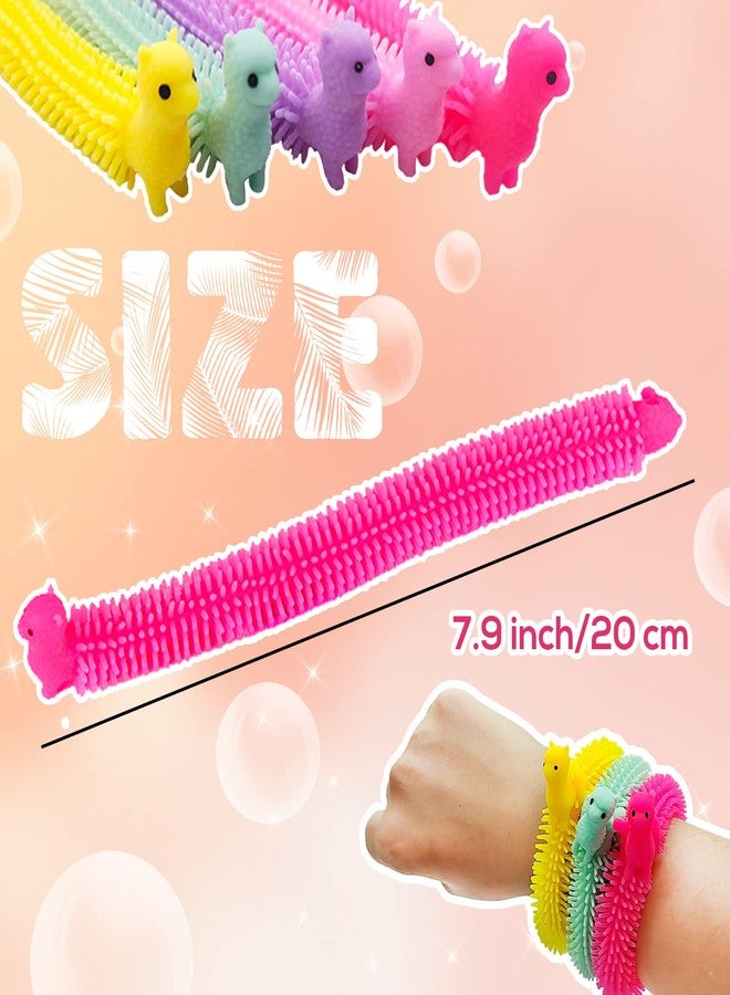Juuxncgv 18Pack Stretchy Fidget Toy,Upgraded Sensory String,Colorful Stretchy Strings Fidget Toy for Kids,Adults,Autism,Stress Relief,Strengthen Arms,Build Resistance,Calm and Relax Present - Image 2